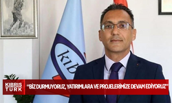 AYDIN: BİZ DURMUYORUZ, YATIRIMLARA VE PROJELERİMİZE DEVAM EDİYORUZ