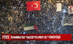 İstanbul'da “Gazze’ye Umut Ol” yürüyüşü: On binlerce insan Beyazıt Meydanı'na indi