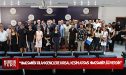 Üstel: Siyasi rozete bakmadan, hak sahibi olan gençlere kırsal kesim arsası hak sahipliği verdik