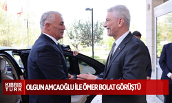 Olgun Amcaoğlu ile Ömer Bolat görüştü: Kıbrıs Türkü kardeşlerimizin yanında durmaya devam edeceğiz