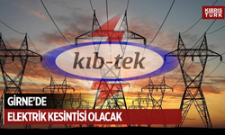 Girne’de elektrik kesintisi