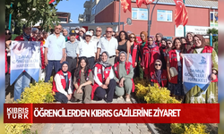 ÖĞRENCİLERDEN KIBRIS GAZİLERİNE ZİYARET