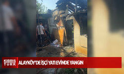 Alayköy’de İşçi Yatı Evinde Yangın: Cep Telefonu Kısa Devre Yaptı