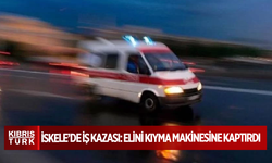 İskele’de iş kazası: Elini kıyma makinesine kaptırdı