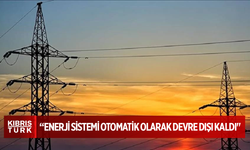 "PATLAMA VE YANGIN ETKİSİ İLE ÜLKEDEKİ ELEKTRİK ENERJİ SİSTEMİ OTOMATİK OLARAK DEVRE DIŞI KALDI"
