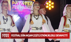 11. Patates Festivali ve 8 . Uluslararası Halk Dansları Festivali devam ediyor