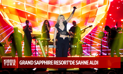 ALEYNA TİLKİ GRAND SAPPHIRE RESORT’DE SAHNE ALDI
