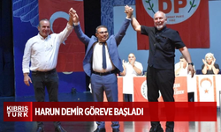 Girne İlçe Kongresi tamamlandı: Harun Demir göreve başladı
