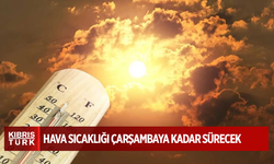 43 derece dolaylarında seyreden yüksek hava sıcaklığı çarşambaya kadar sürecek
