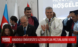 Anadolu Üniversitesi Azerbaycan Mezuniyet Töreni Coşkuyla Gerçekleşti