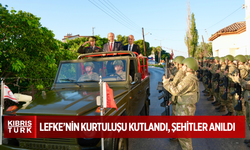 Lefke’nin kurtuluşu kutlandı, şehitler anıldı