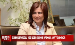 Aydın Büyükşehir Belediye Başkanı Özlem Çerçioğlu ve 3 ilçe belediye başkanı AKP'ye geçiyor