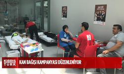 Kıbrıs Türk Kızılay’ı ile birlikte kan bağışı kampanyası düzenliyor.