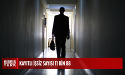 Güney Kıbrıs’taki kayıtlı işsiz sayısı 11 bin 88