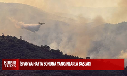 İspanya hafta sonuna Madrid ve Avila çevresindeki yangınlarla başladı