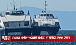 İstanbul Deniz Otobüsleri’ne (İDO) ait feribot, kayaya çarptı.