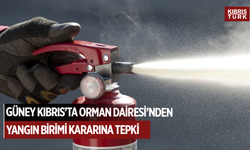 Güney Kıbrıs'ta Orman Dairesi, yangın biriminin devredilmesine karşı