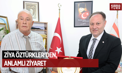 KKTC Meclis Başkanı Ziya Öztürkler’den anlamlı ziyaret
