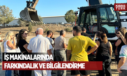 İş Makinalarında Farkındalık ve Bilgilendirme etkinliği düzenlendi