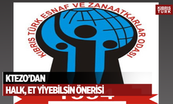 KTEZO'dan "halkın et yiyebilmesine imkan sağlama" önerisi