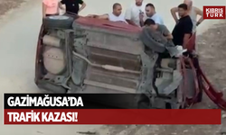 Gazimağusa'da trafik kazası