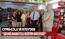 Cypri-Cola ve Kıbrıs Türk Eğitim Vakfı iş birliğinde “Şevki Barutçu Eğitim Desteği”