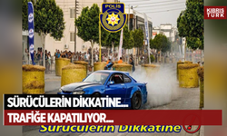 Gönyeli Belediye Bulvarı Geçici Olarak Trafiğe Kapatılıyor