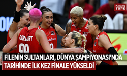 Türkiye A Milli Kadın Voleybol Takımı, Dünya Şampiyonası'nda tarihinde ilk kez finale yükseldi