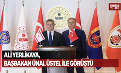 Ali Yerlikaya, KKTC Başbakanı Ünal Üstel ile Görüştü