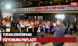 Cumhurbaşkanı adayı Erhürman, “Vizyon 2025-2030: Geleceğe İmza” etkinliğinde vizyonunu paylaştı