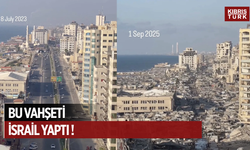 Gazze'de ki yıkım havadan görüntülendi