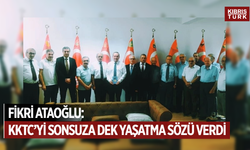 Fikri Ataoğlu: KKTC’yi sonsuza dek yaşatma görevimiz devam ediyor