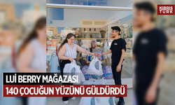 Lui Berry Mağazası 140 Çocuğun Yüzünü Güldürdü