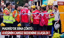 Madrid'de Bina Çöktü: 4 Kişinin Cansız Bedenine Ulaşıldı