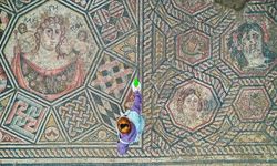 İznik’te 3. Yüzyıla Ait Mozaik Gün Yüzüne Çıkarılıyor