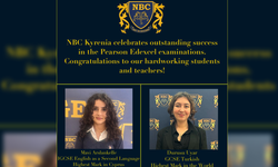 Necat British College’de çifte gurur