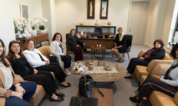 Nilden Bektaş Erhürman Girne Emekçi Kadınlar Kooperatifi’ni kabul etti