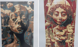 Kültür Dairesi’nin 13. Devlet Genç Sanatçılar Yarışması ve Sergisi Girne’de açıldı