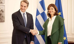 Maria Angela Holguin Yunanistan'da temaslarda bulundu: Genişletilmiş konferans görüşüldü