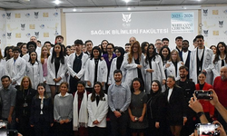 GAÜ Sağlık Bilimleri Fakültesi’nde beyaz önlük giyme töreni yapıldı