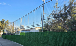 Alayköy İlkokulu’nda spor alanı yenilendi