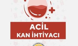 ACİL KAN DUYURUSU