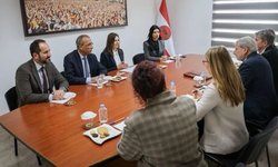 Sıla Usar İncirli, Hahn ile görüştü: AB'nin çözüm sürecine katkıları görüşüldü