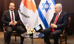 Nikos Hristodulidis, İsrail’de Herzog ve Netanyahu ile görüştü