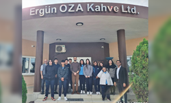 Gazi Mağusa Ticaret Lisesi Öğrencilerinden OZA Kahve’ye Anlamlı Ziyaret