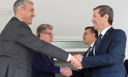 Dışişleri Bakanı Ertuğruloğlu, Özügergin’i kabul etti