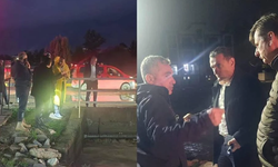 Dursun Oğuz, hastane bölgesinde incelemelerde bulundu