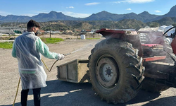 Çatalköy-Esentepe Belediyesi’nden şap hastalığına karşı üst düzey önlem