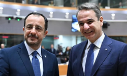 Hristodulidis ve Miçotakis, Üçlü Görüşme Öncesi Kıbrıs Sürecini Masaya Yatırdı