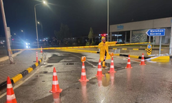 Ortaköy'de Hastane Çemberi ile Etik ve Başkent Hastanesi yolu trafiğe kapatıldı